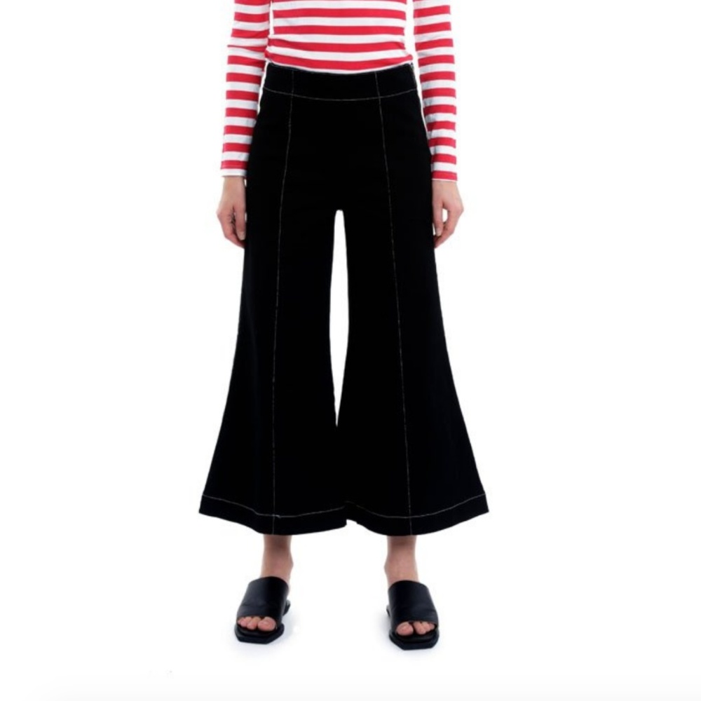 Flared Crop Pants - Picture 2 of 3